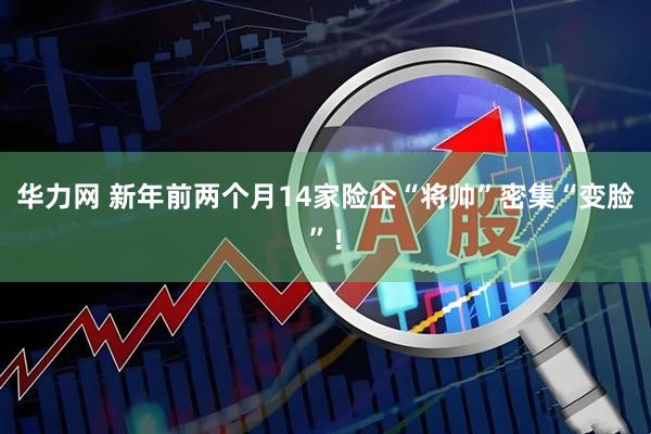 华力网 新年前两个月14家险企“将帅”密集“变脸”！